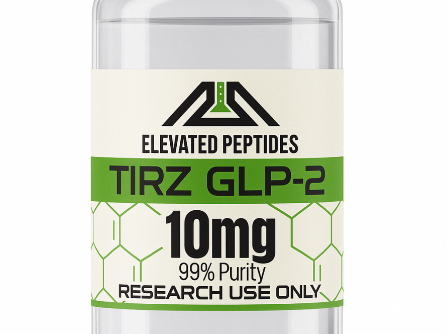 graphic of TIRZ 10mg research peptide by elevated peptides